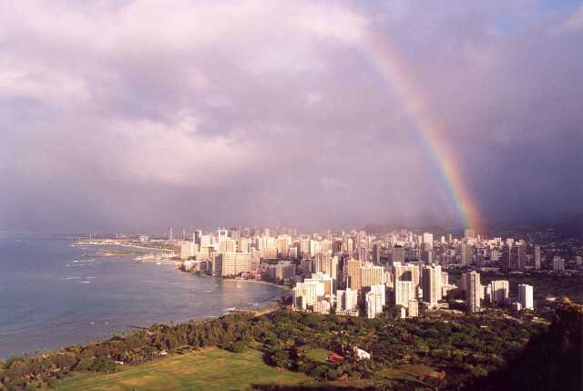 298 Waikiki a Honolulu - msta ostrova Oahu 