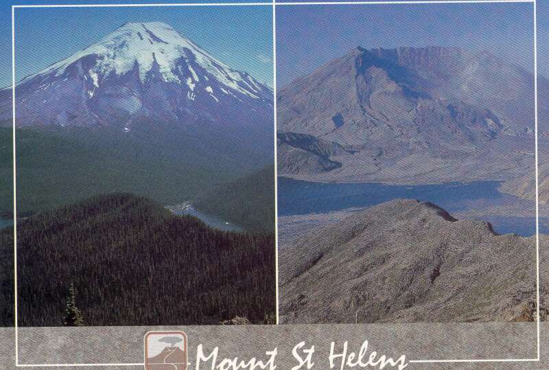 046 NP Mt.St. Helens, Washington ped a po 18.5.1980 