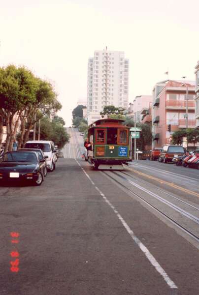 072 Cable Car v ulicch Frisca 