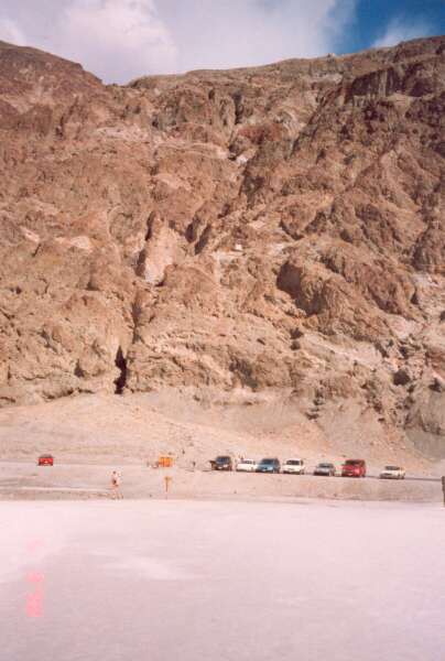 106 Death Valley NM v Mohavsk pouti - 86 m pod hladinou moe 