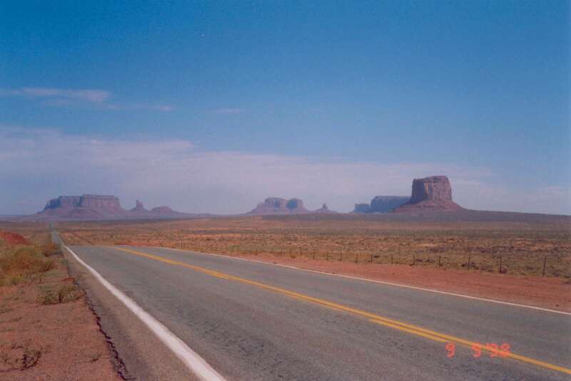 135 Vstup do dol pamtnk - Monument Valley NM, Utah, Arizona 